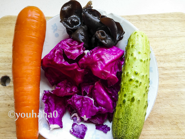 涼爽的米皮蔬菜卷的做法-家常味其它工藝菜譜