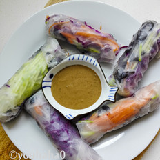 涼爽的米皮蔬菜卷的做法-家常味其它工藝菜譜