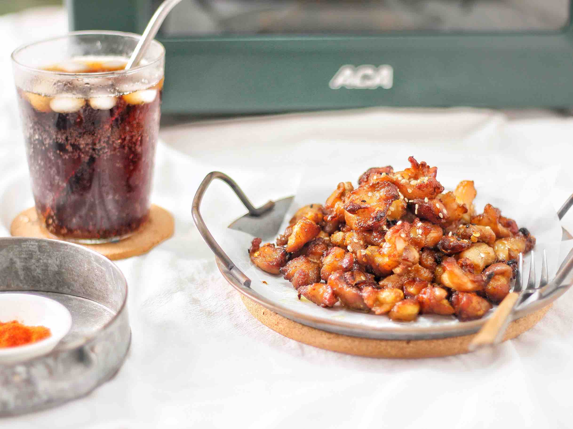 不用一滴油，教你做香酥掌中寶的做法-家常味炸菜譜