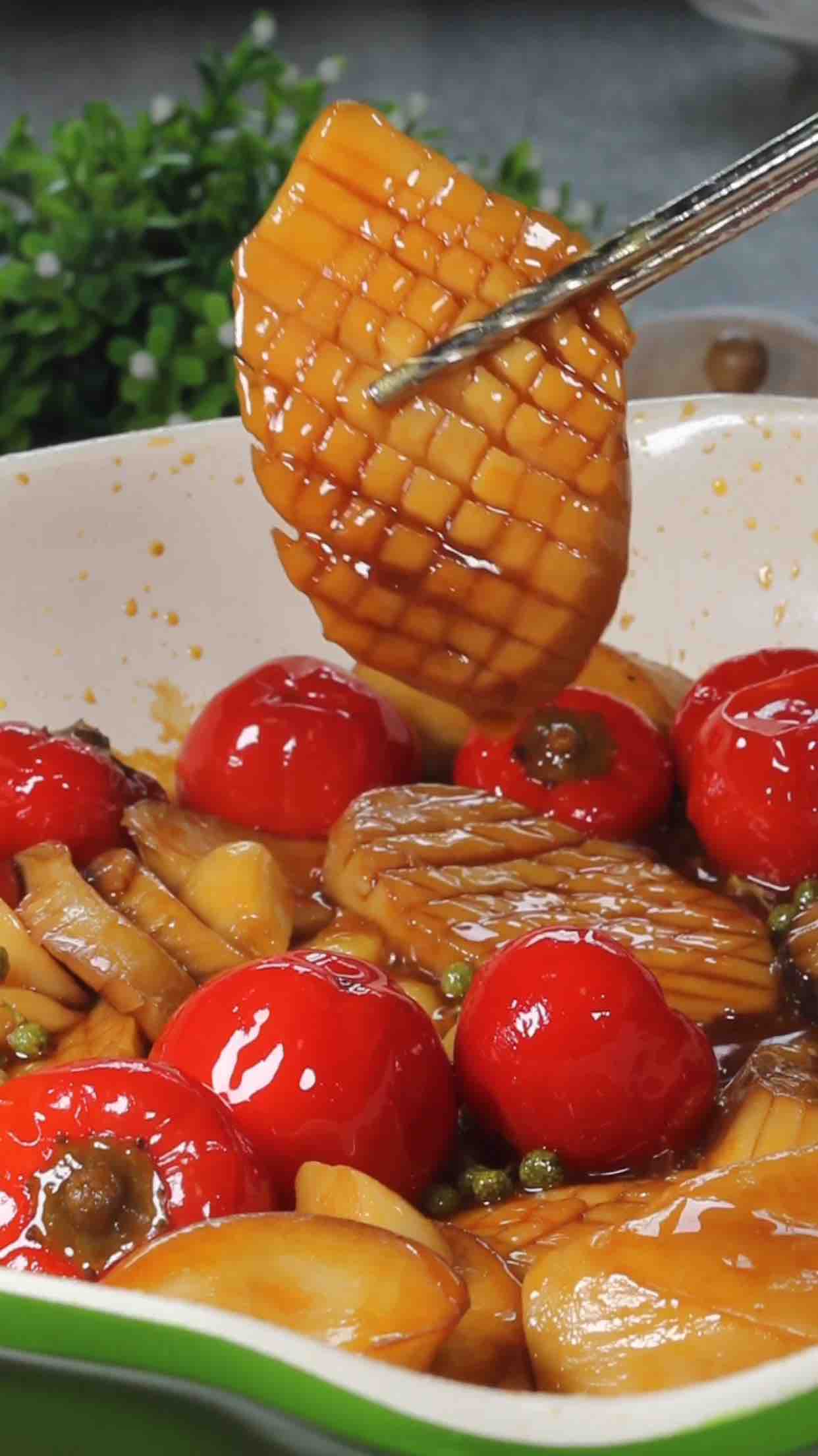 賽鮑魚的做法-香辣味炒菜譜