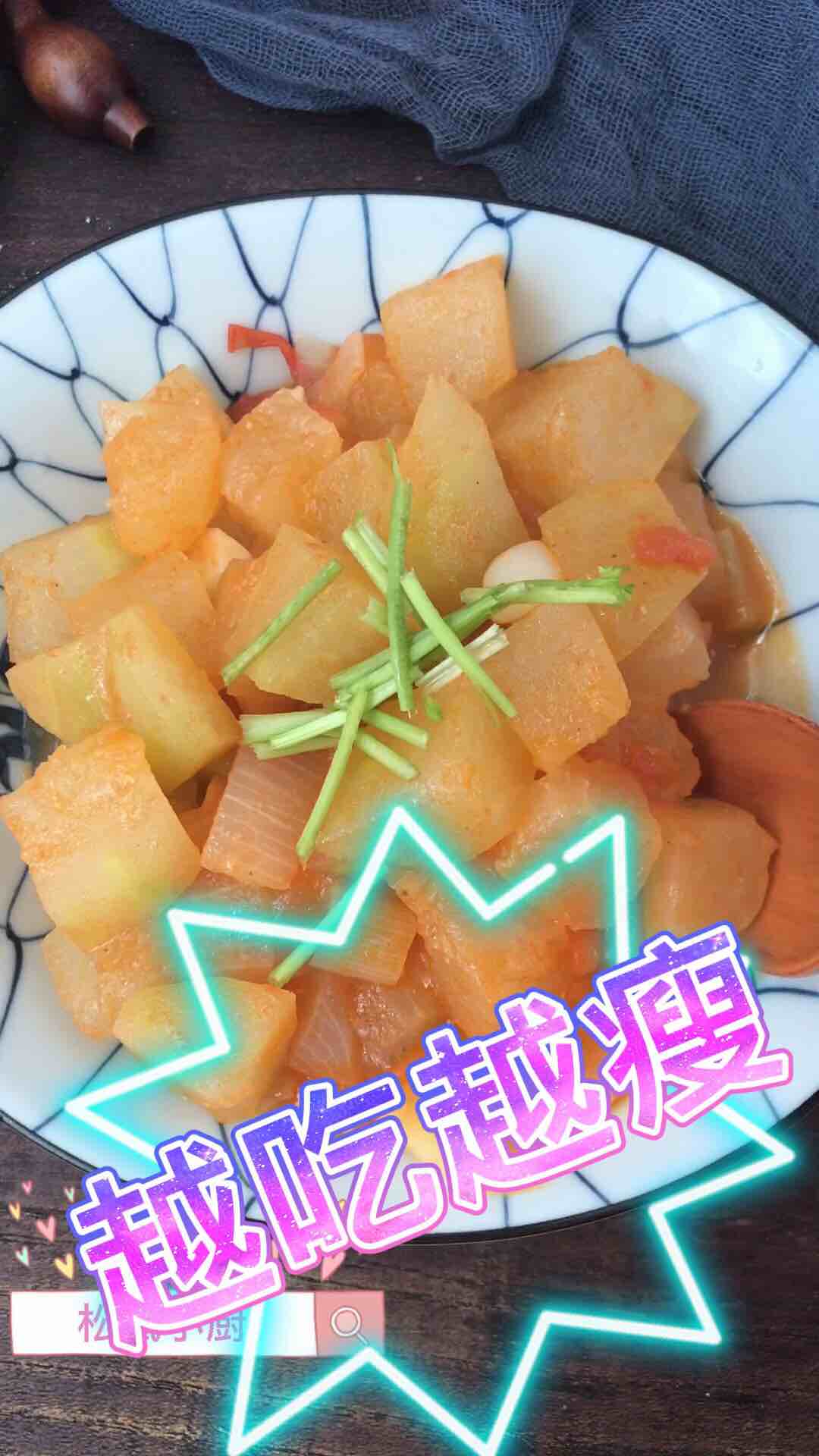 吃不胖的炒冬瓜的做法-家常味炒菜譜