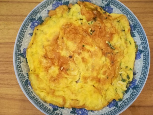 蔥花煎蛋的做法-咸鮮味煎菜譜