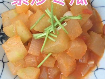 吃不胖的炒冬瓜的做法-家常味炒菜譜