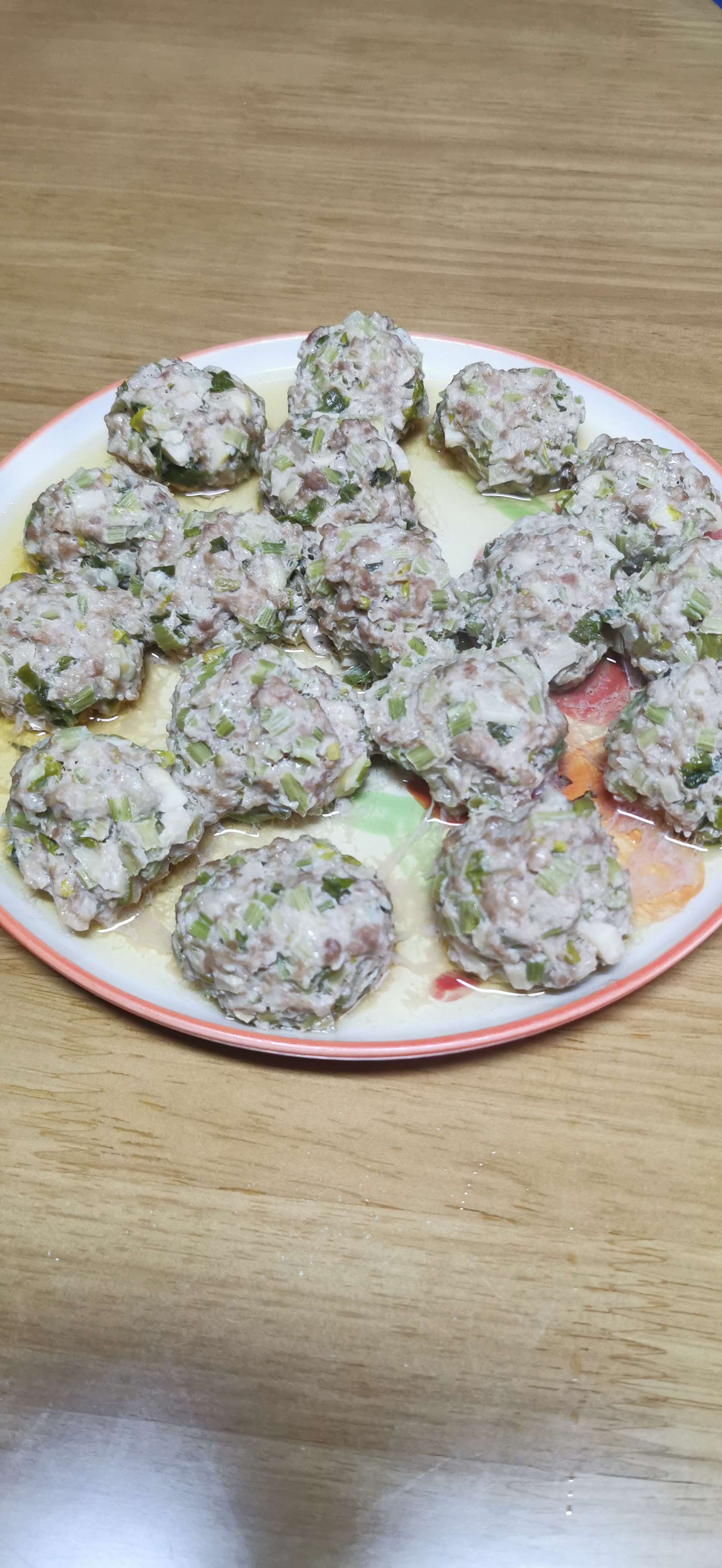 清蒸肉丸子的做法-家常味蒸菜譜