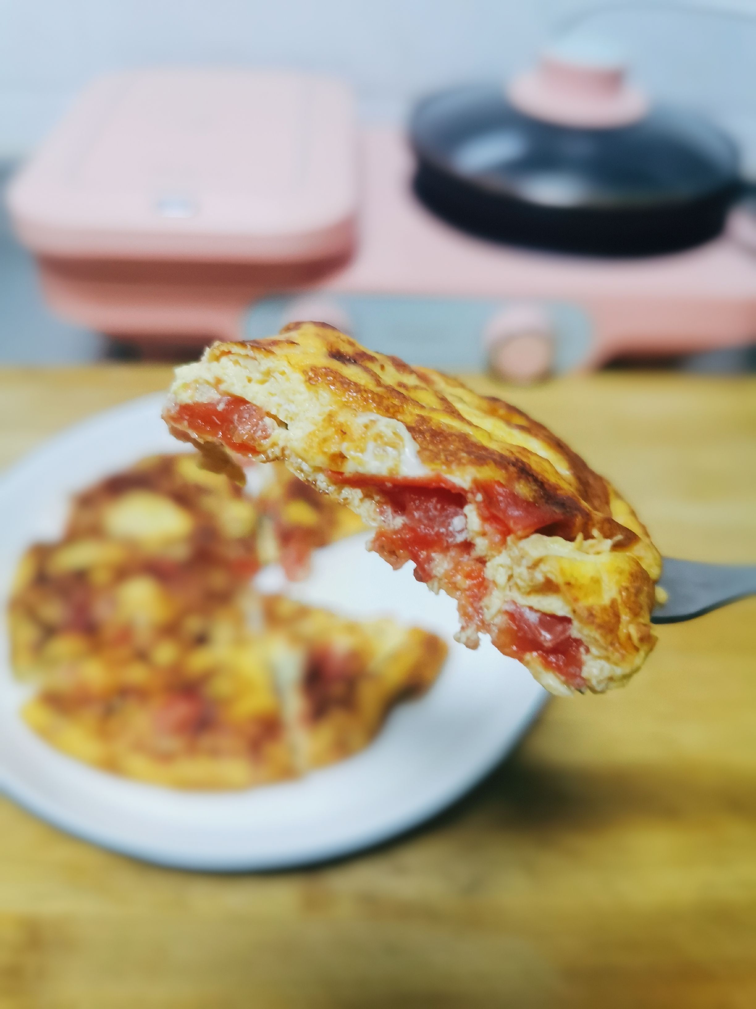 低卡低熱量，富含維生素高蛋白，優質飽腹西紅柿煎蛋的做法-家常味煎菜譜