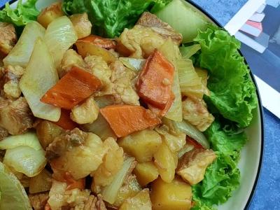 咖喱牛腩的做法-咖喱味燉菜譜