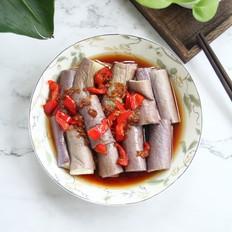 蘸汁蒸茄子，茄子的家常食用方法的作法-咸鮮味蒸菜譜