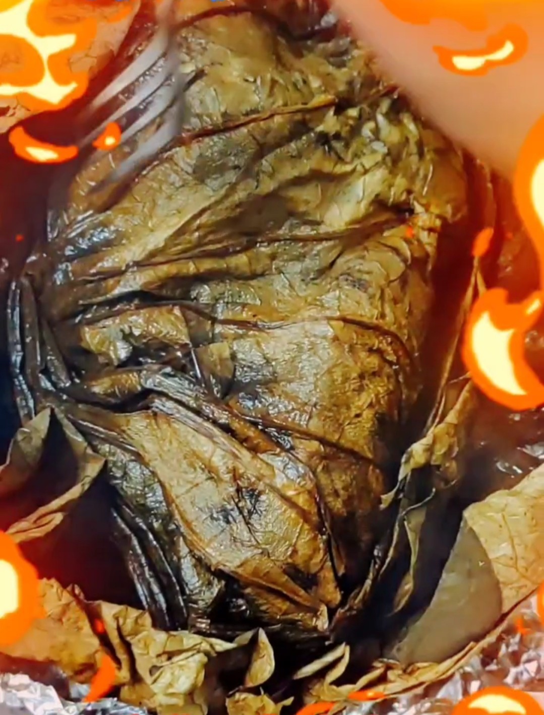 荷葉叫花雞的做法-家常味烤菜譜