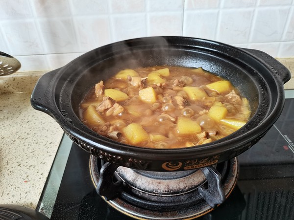咖喱土豆燜雞的做法-咖喱味燒菜譜