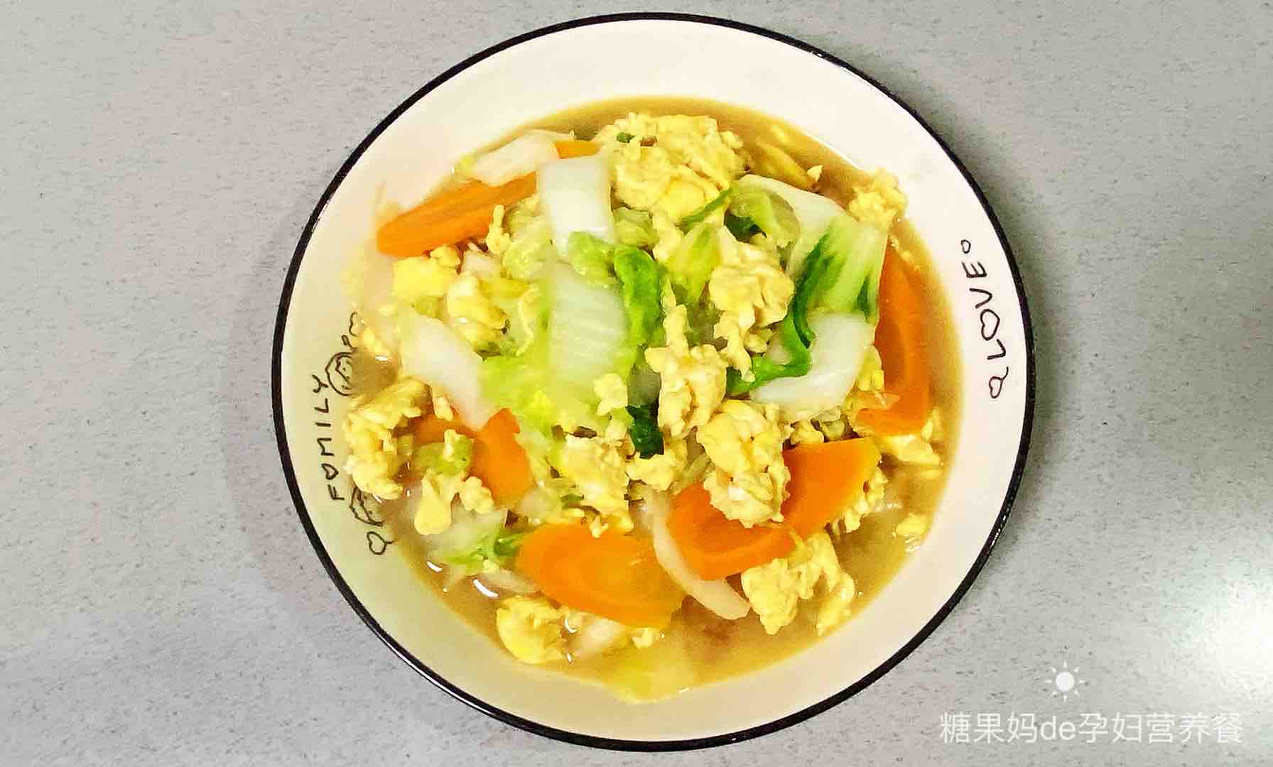 【孕婦食譜】小白菜炒雞蛋，清爽不油膩，營養又健康～的做法-家常味炒菜譜