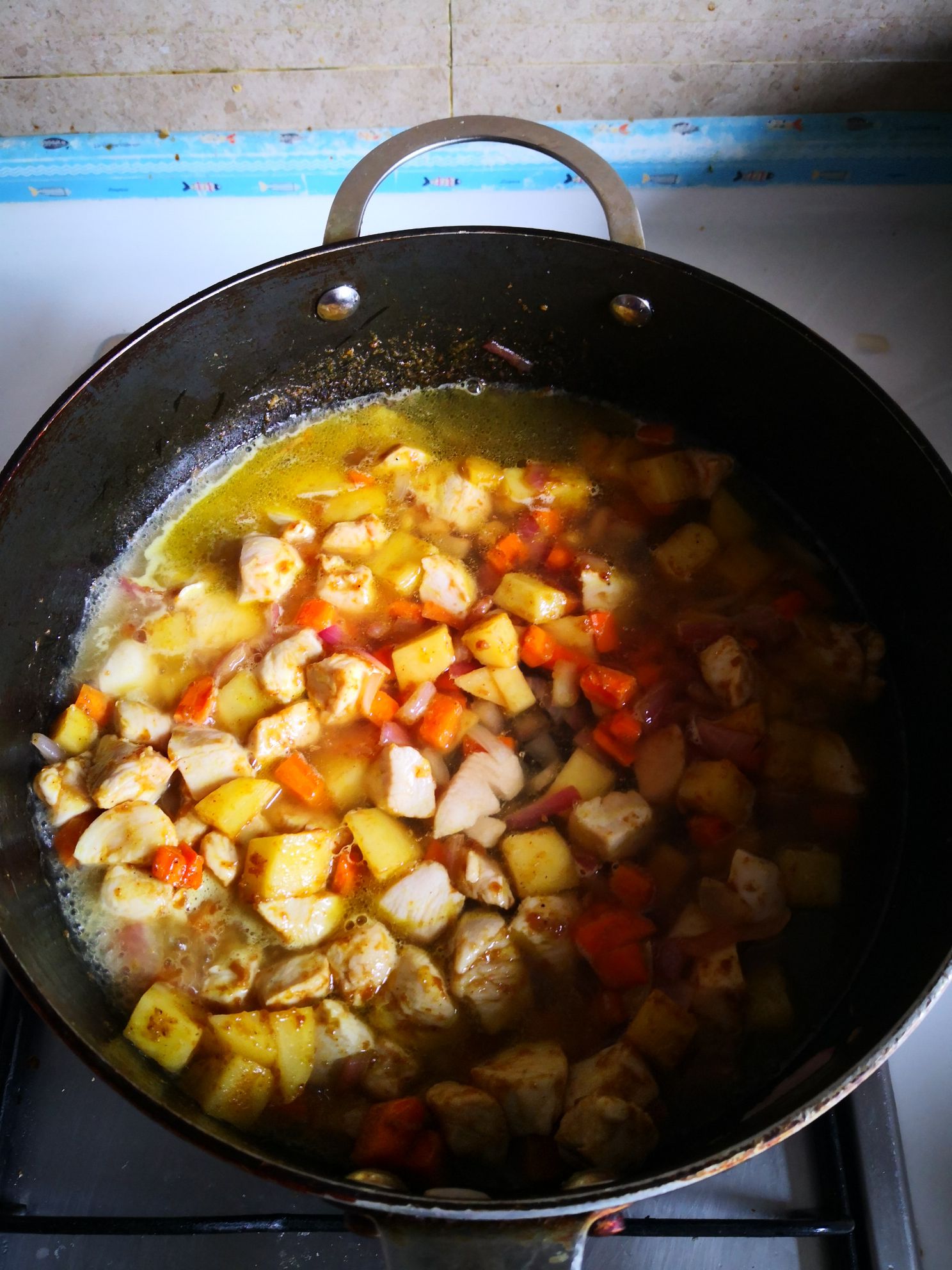 咖喱雞胸肉的做法-咖喱味炒菜譜