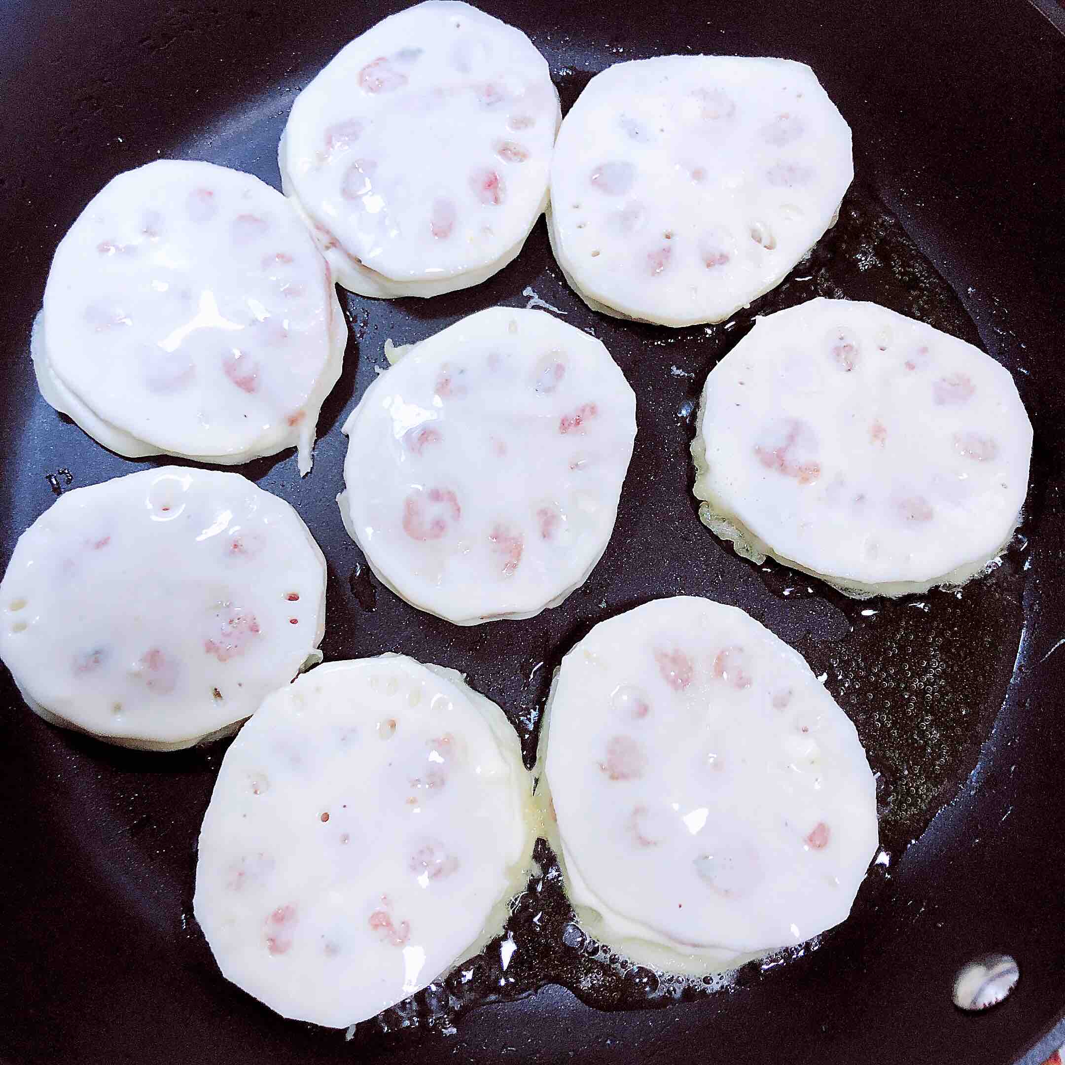 天婦羅藕合的做法-咸鮮味煎菜譜