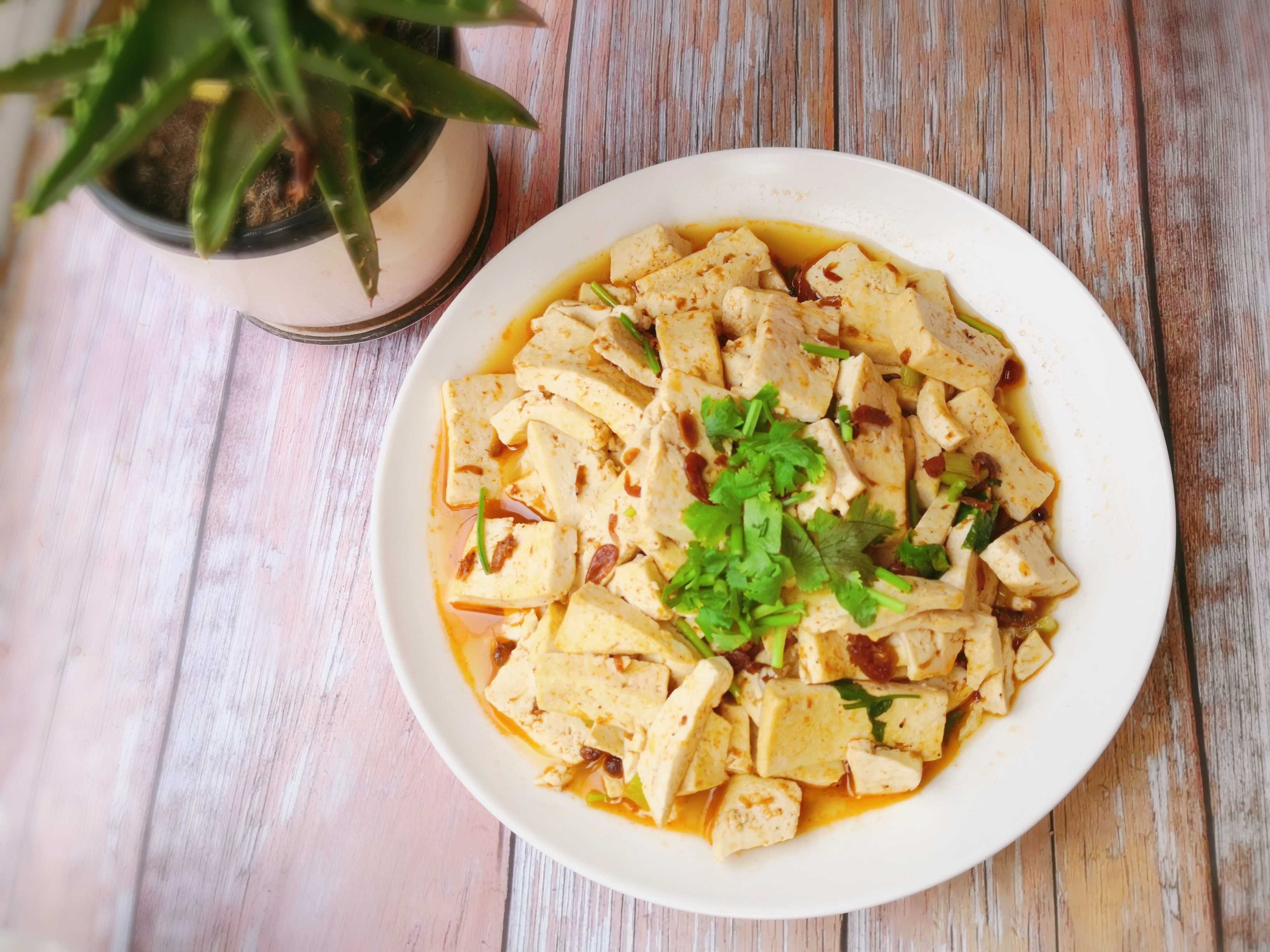 蝦蓉豆腐的做法-香辣味燉菜譜