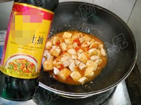茄汁豆腐的做法-家常味燒菜譜