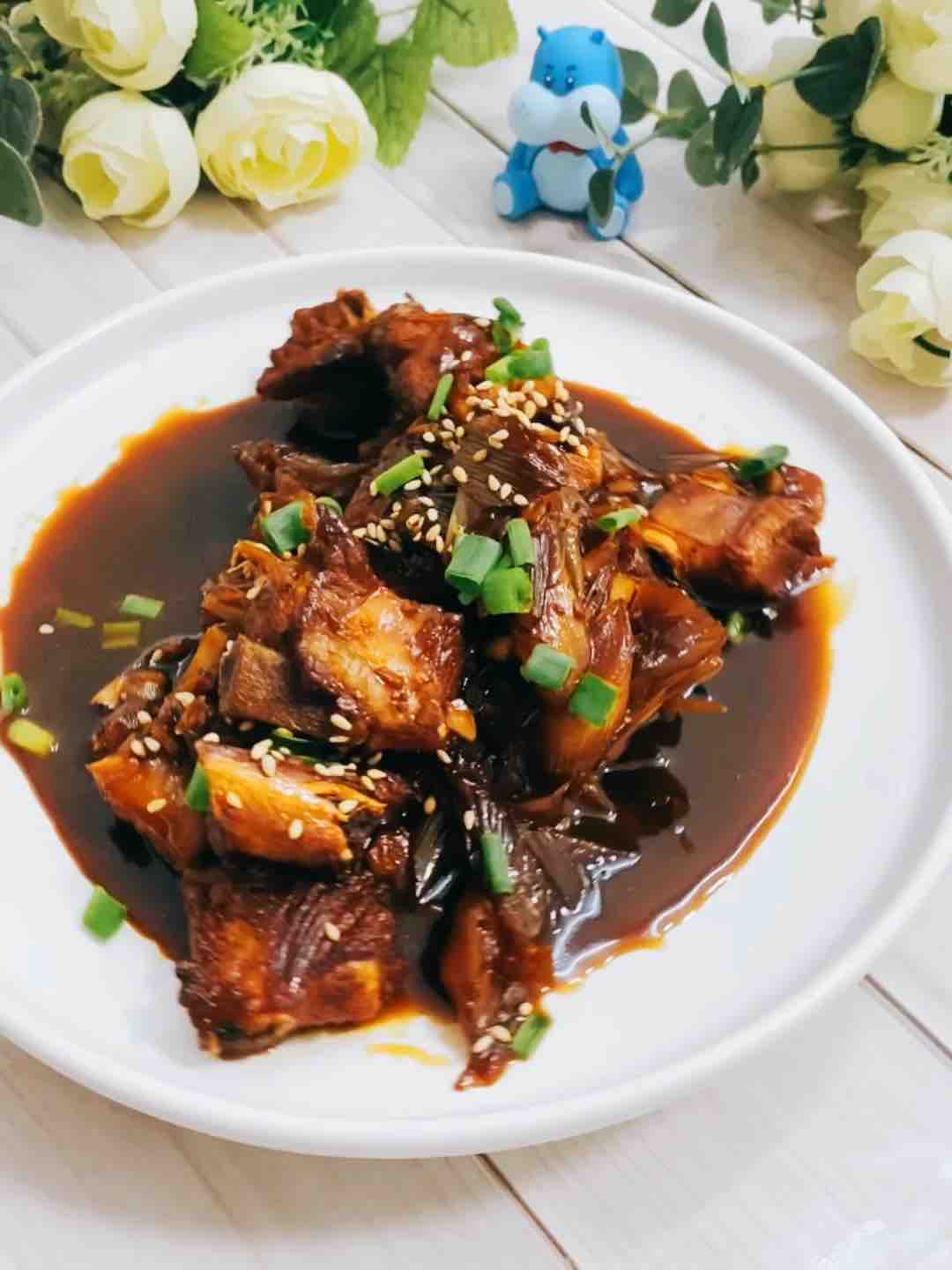 醬燜排骨，貼秋膘的做法-家常味煮菜譜