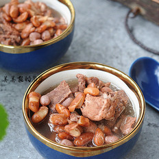 花豆燉排骨的做法-咸鮮味燒菜譜