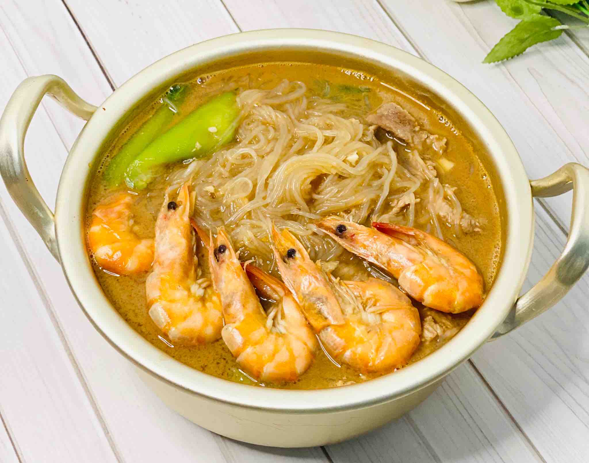 海鮮絲瓜粉絲煲的做法-家常味煮菜譜