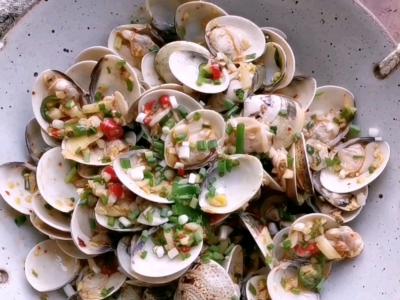 涼拌花蛤的做法-香辣味拌菜譜