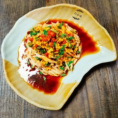 #貼秋膘#口水雞的做法-酸辣味拌菜譜