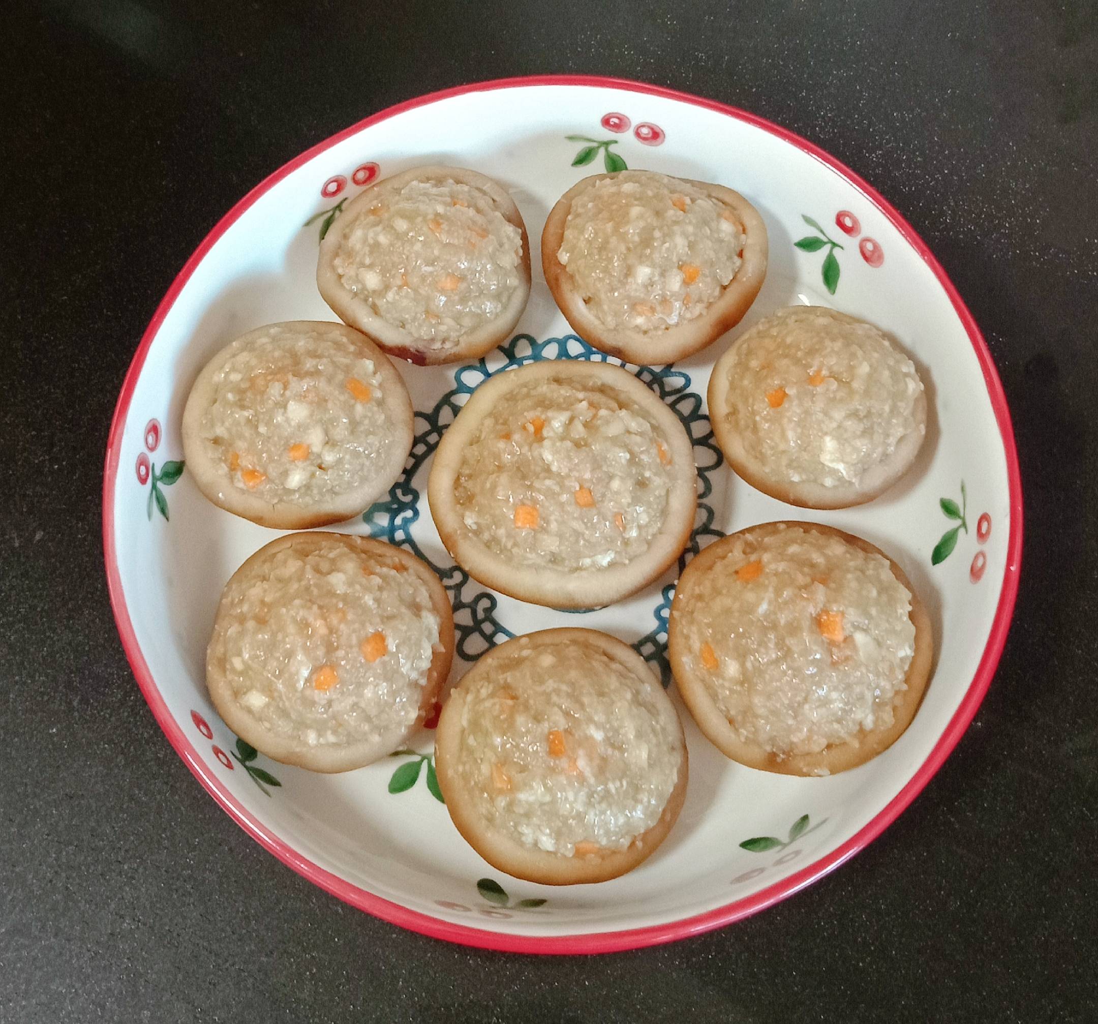 香菇釀肉 (燉）的做法-家常味燉菜譜