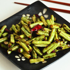 干煸蕓豆的做法-家常味炒菜譜