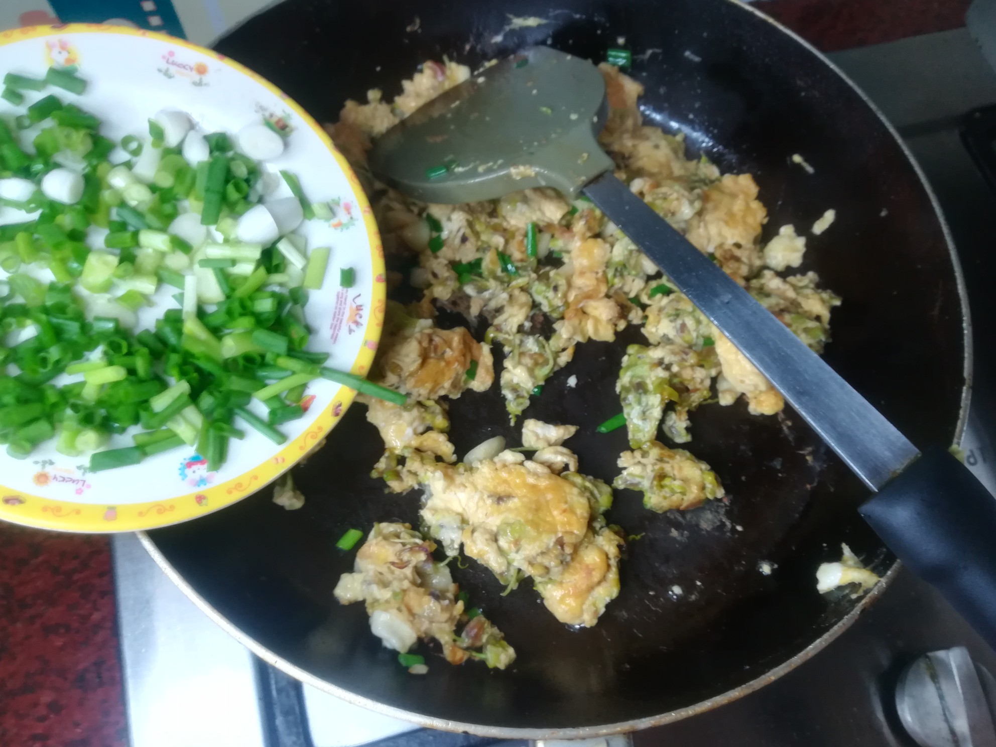 石斛花炒雞蛋的做法-咸鮮味炒菜譜