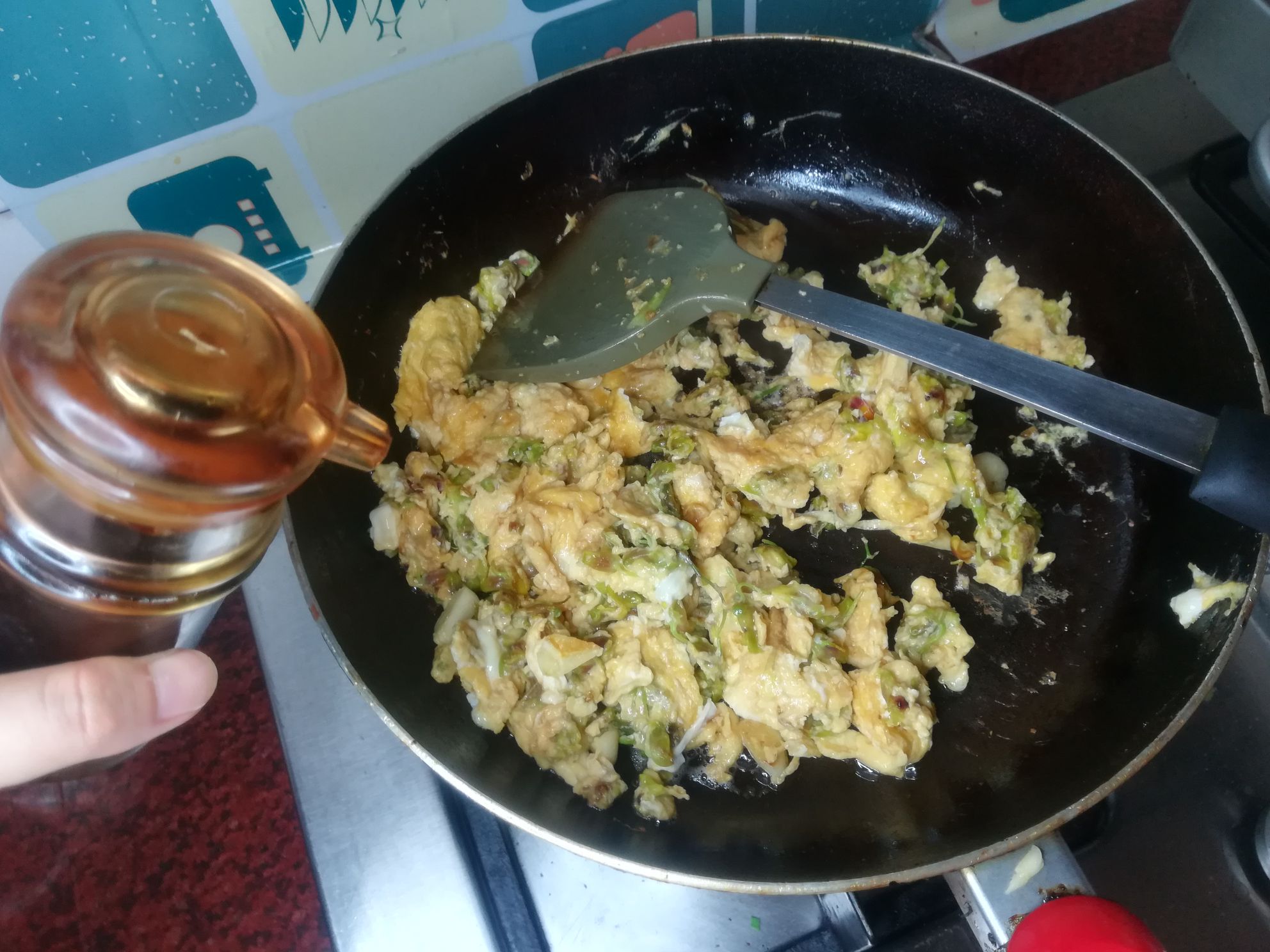 石斛花炒雞蛋的做法-咸鮮味炒菜譜