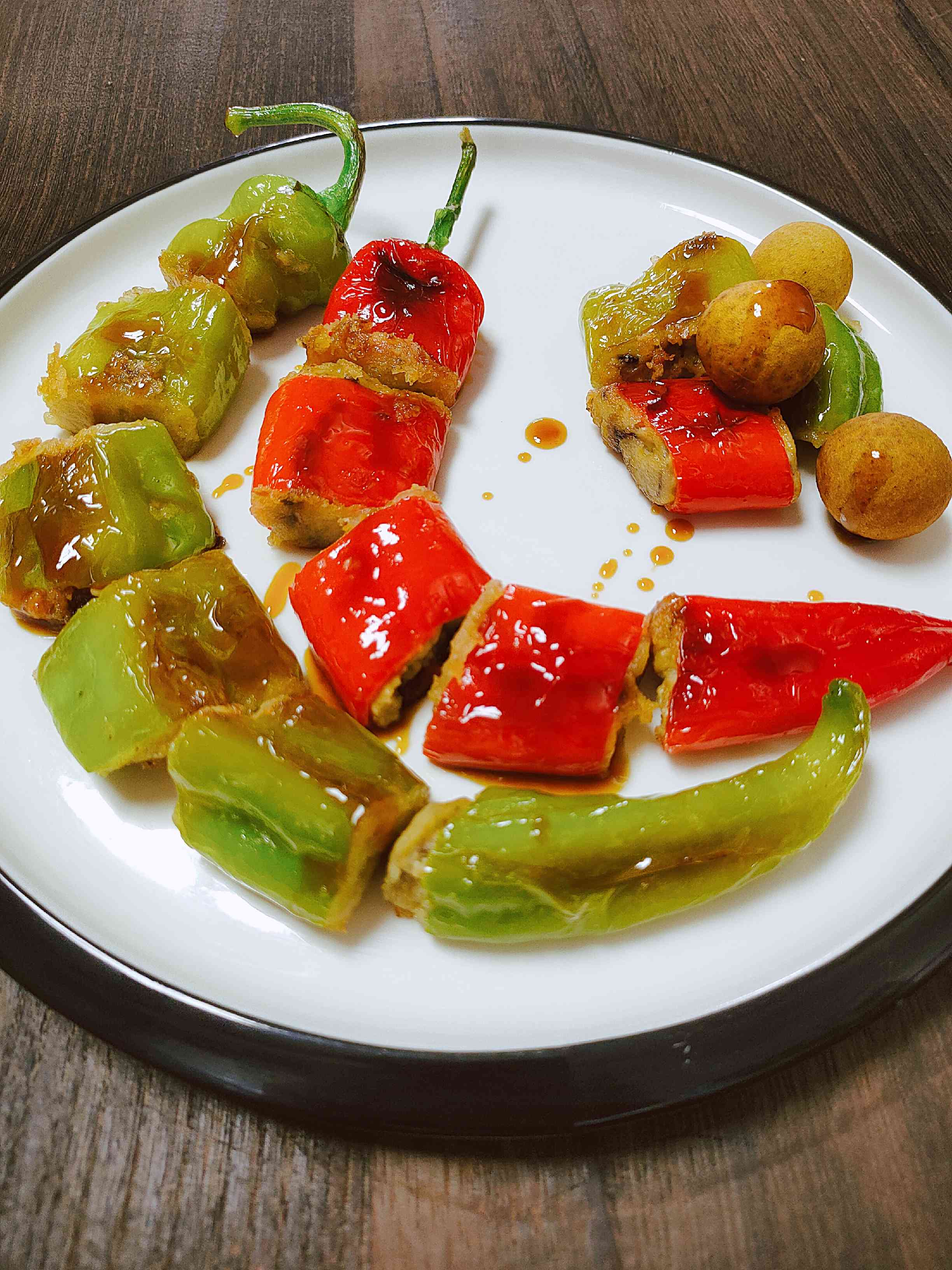 美人椒的做法-家常味煎菜譜