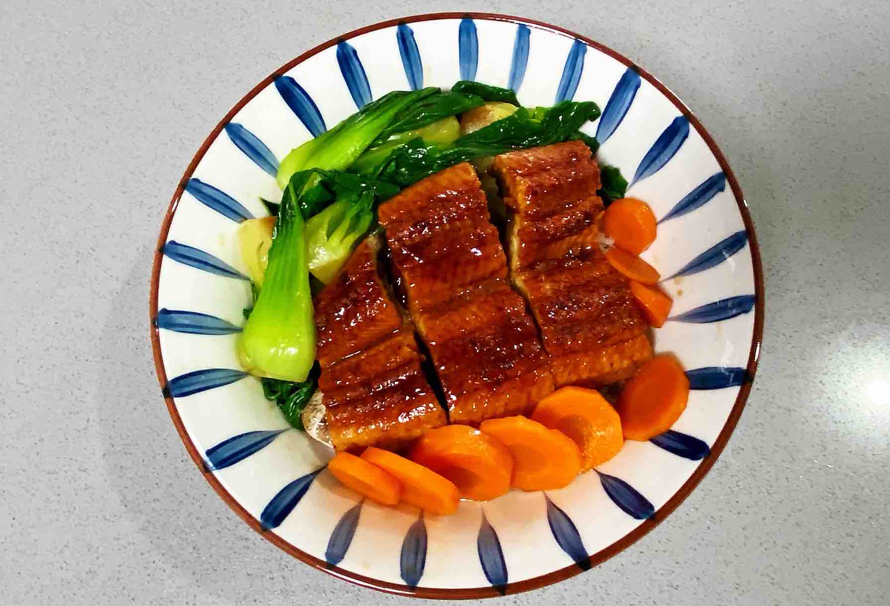 【孕婦食譜】日式蒲燒鰻魚飯，醬汁濃郁、肉質香嫩，回味無窮～的做法-甜味蒸菜譜