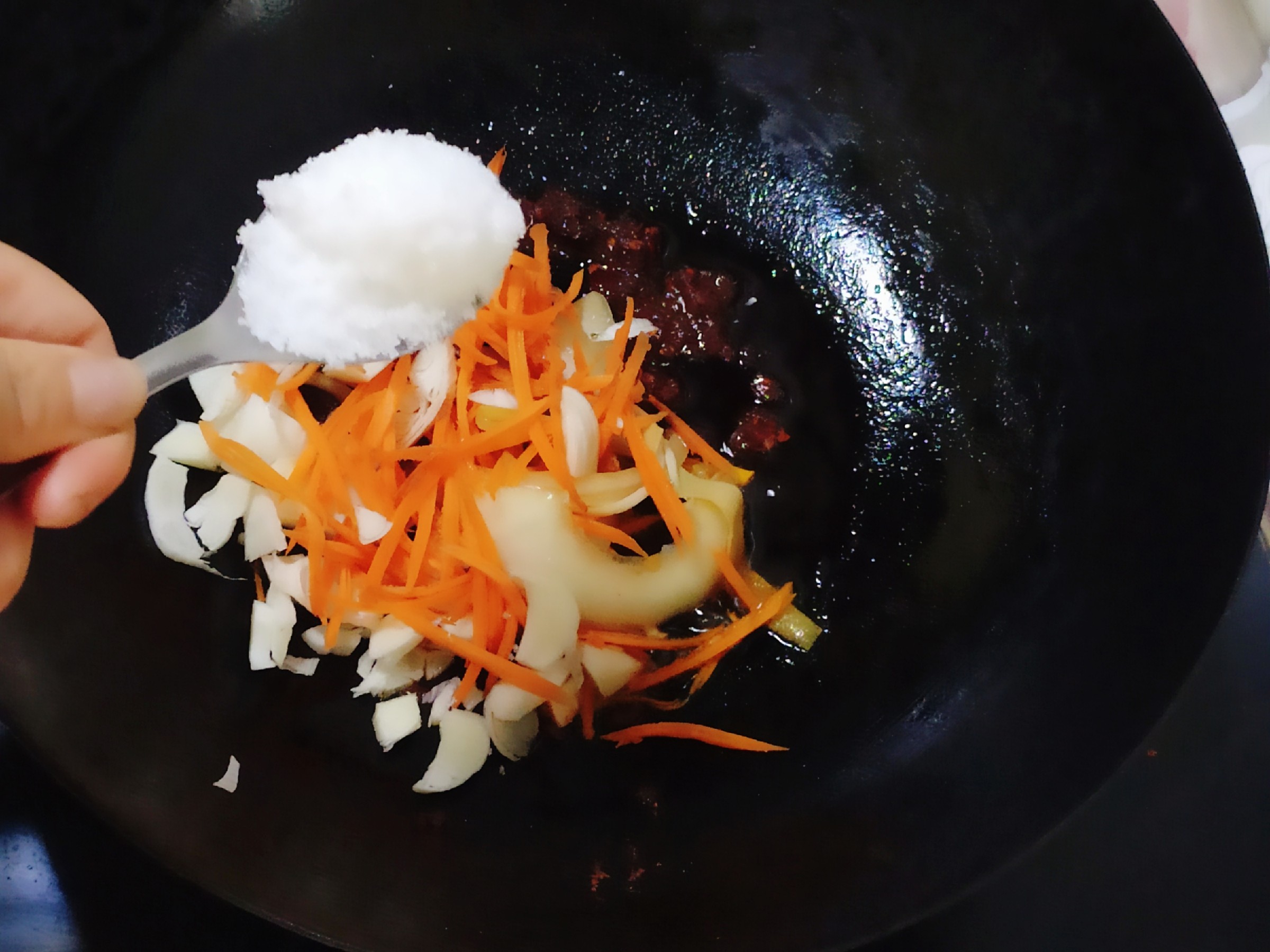 魚香茄條的做法-酸甜味炸菜譜