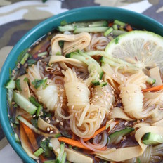 涼拌魔芋絲，清新爽口超開胃的做法-家常味拌菜譜