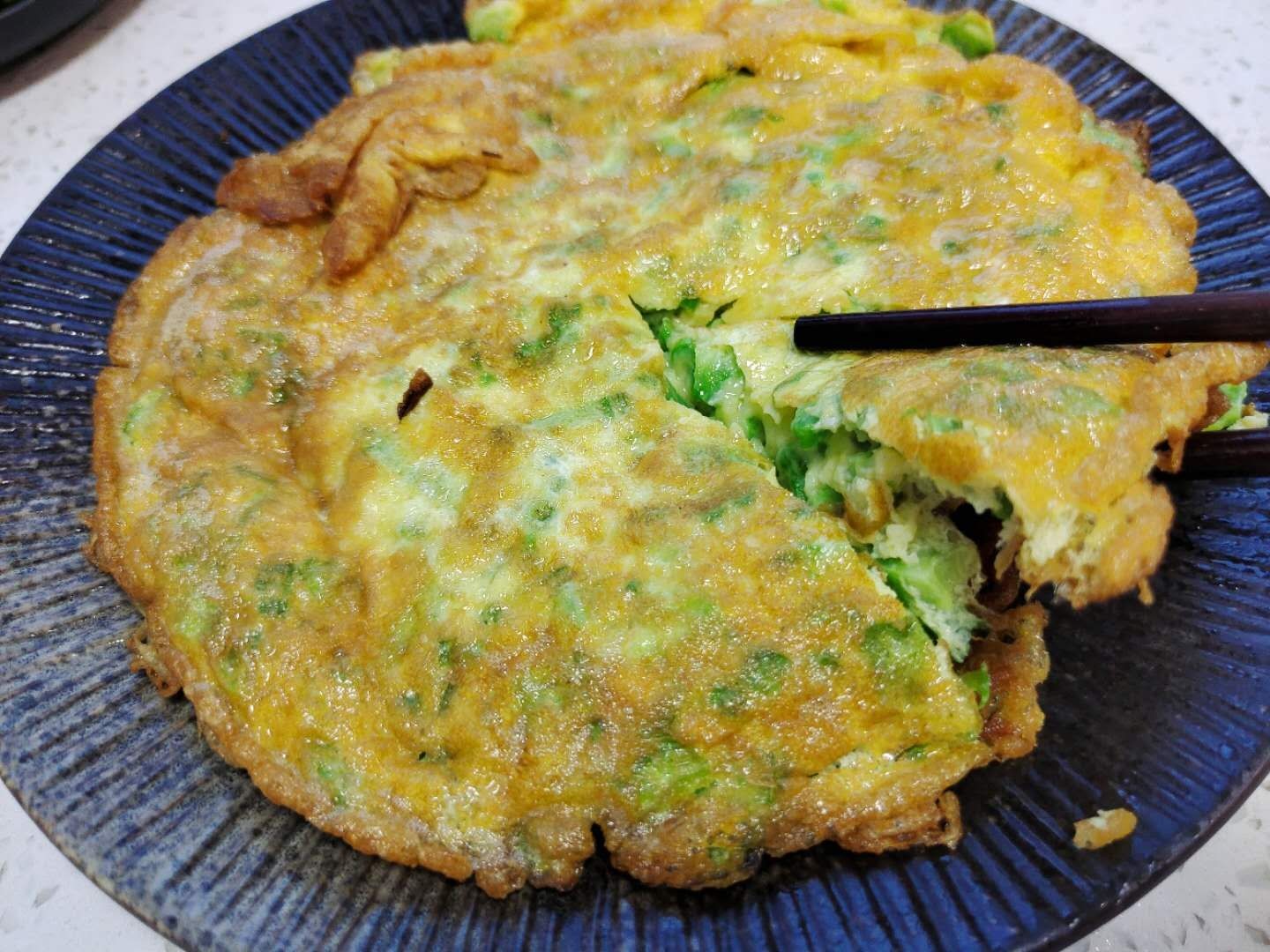 清熱去火苦瓜雞蛋餅的做法-咸鮮味煎菜譜