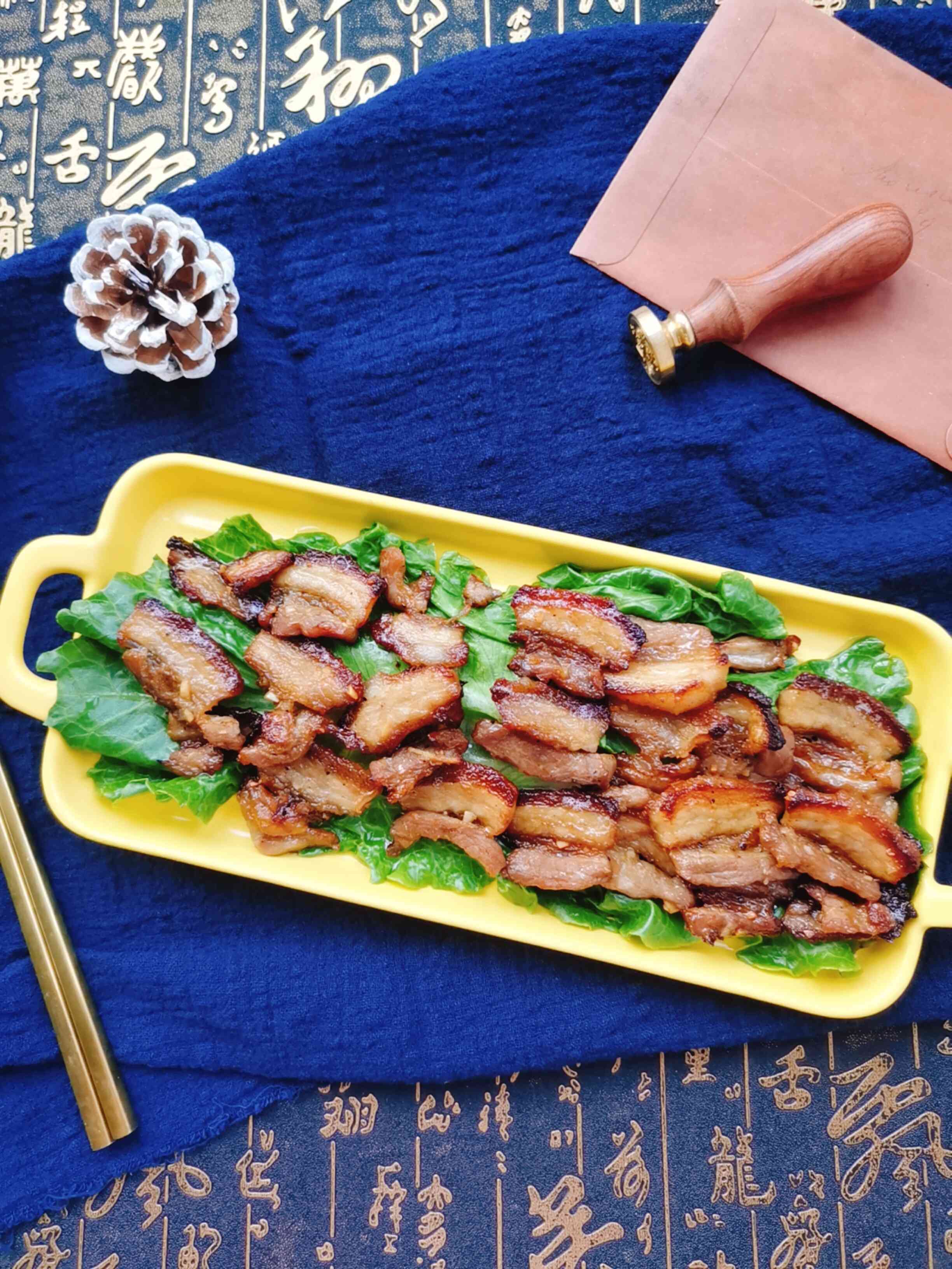 榴蓮醬烤五花肉的做法-咸鮮味烤菜譜