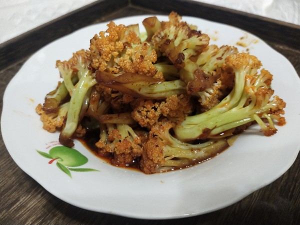 香辣花菜的做法-香辣味炒菜譜