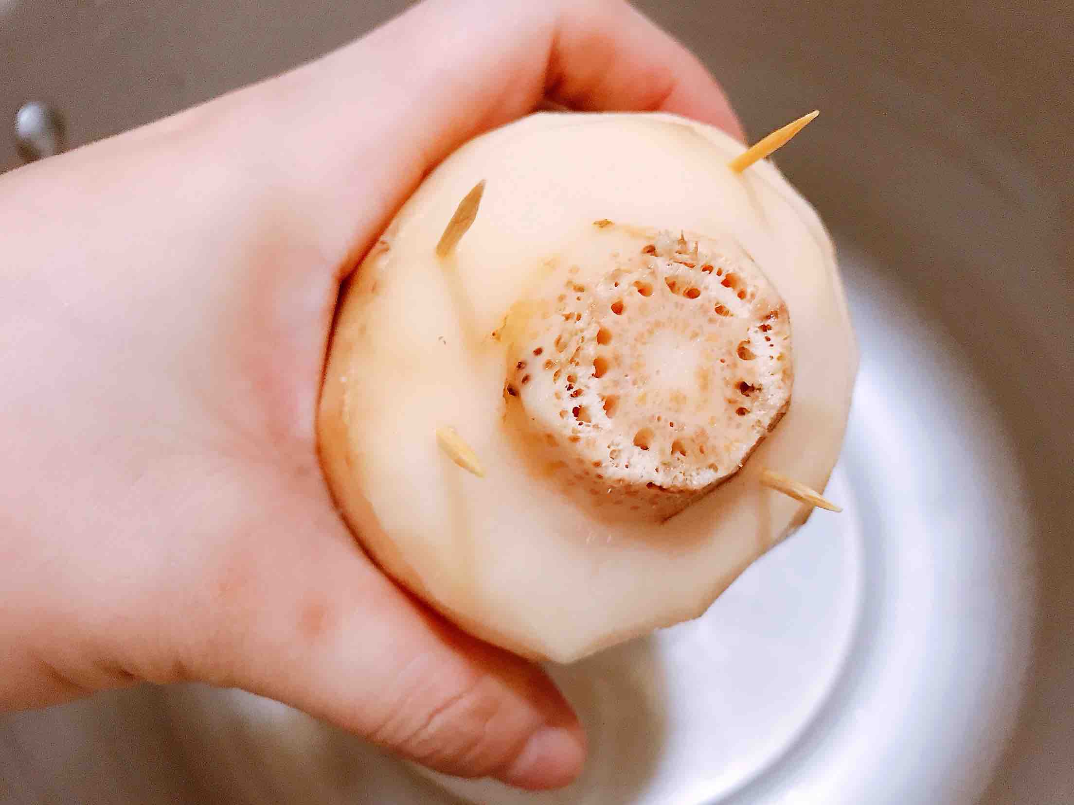 紅糖桂花糯米藕的做法-甜味煮菜譜