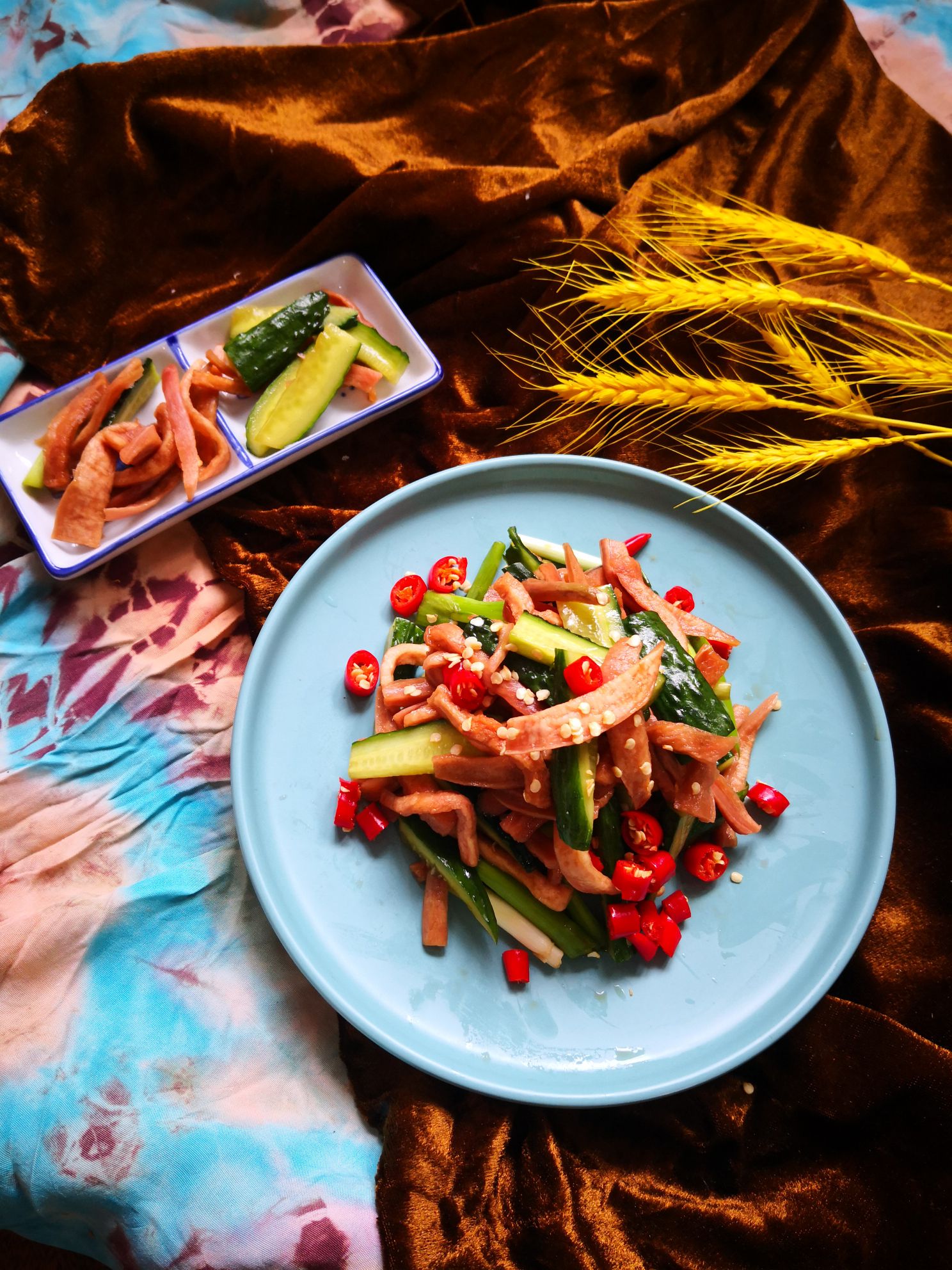 小米辣蘿卜干的做法-酸辣味拌菜譜