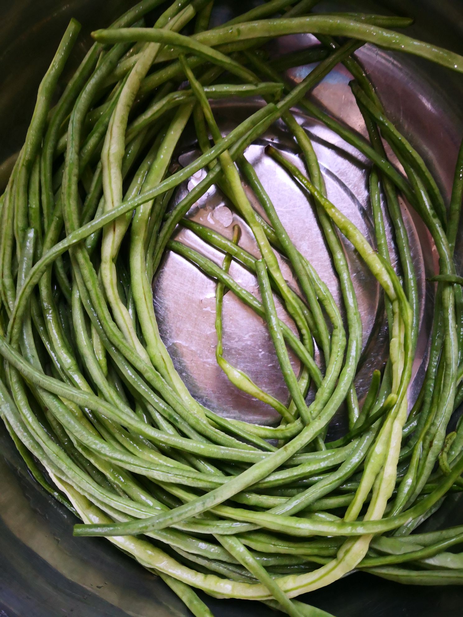 豇豆拌花生米的做法-家常味拌菜譜