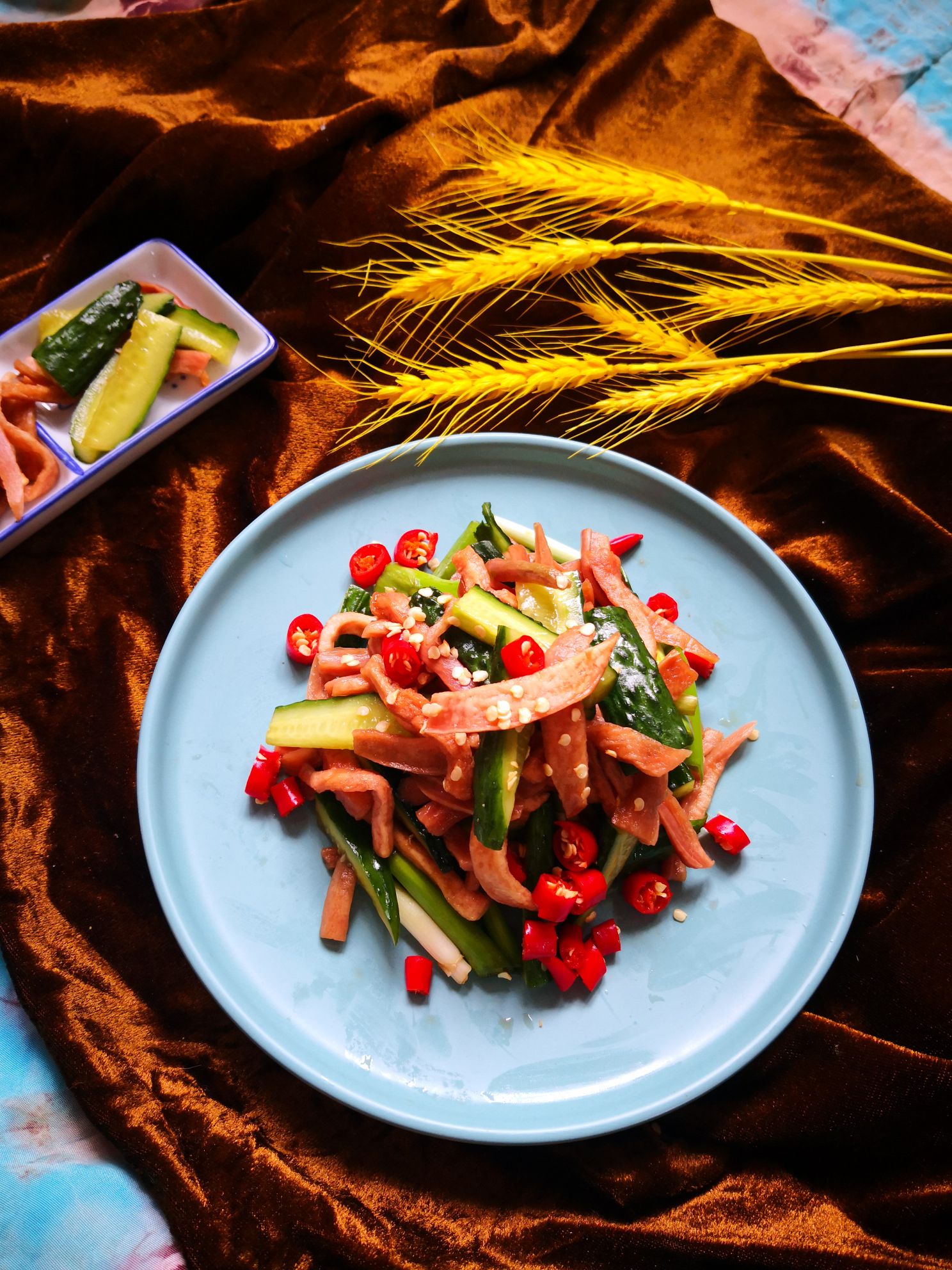 小米辣蘿卜干的做法-酸辣味拌菜譜