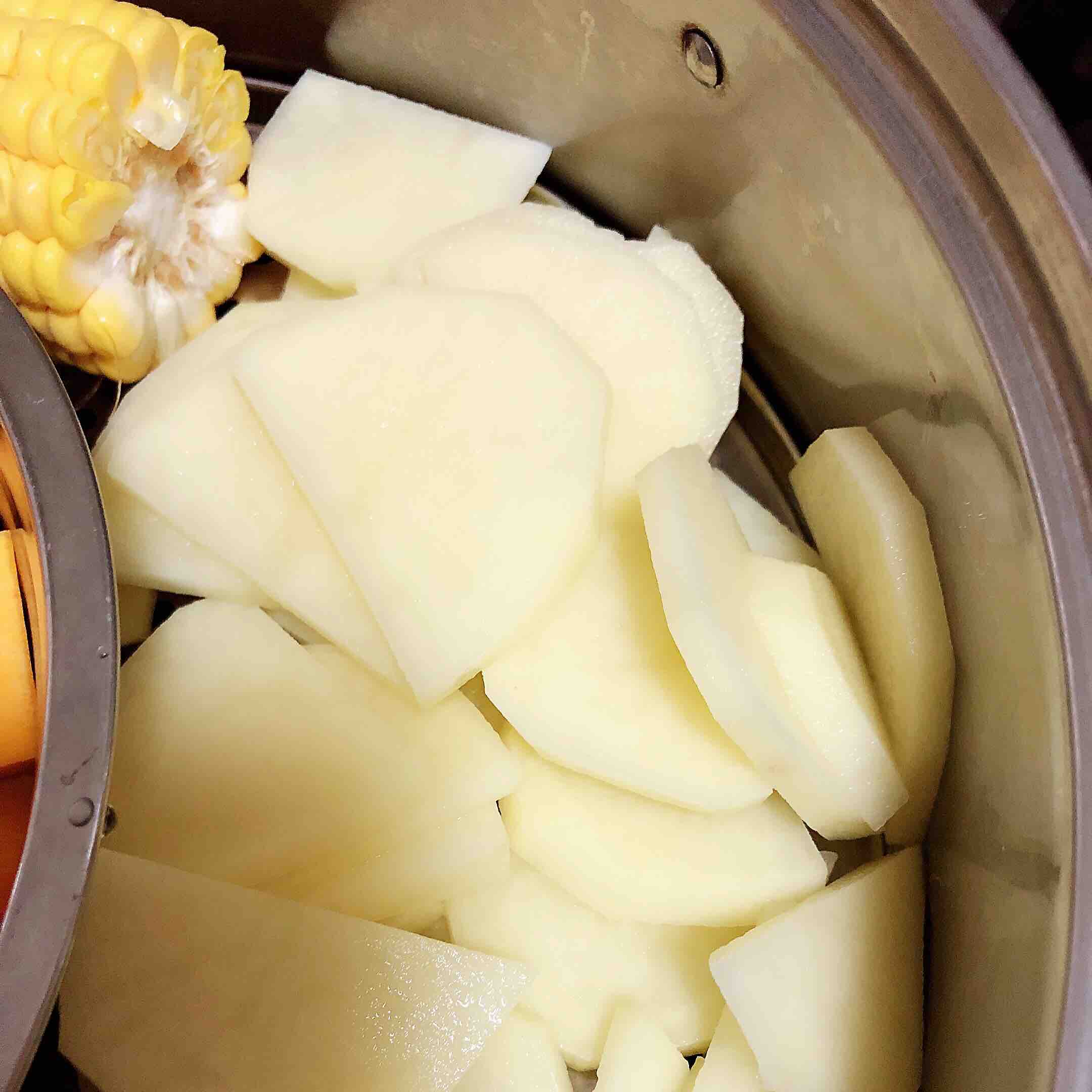 芝士焗玉米土豆泥的做法-黑椒味烤菜譜