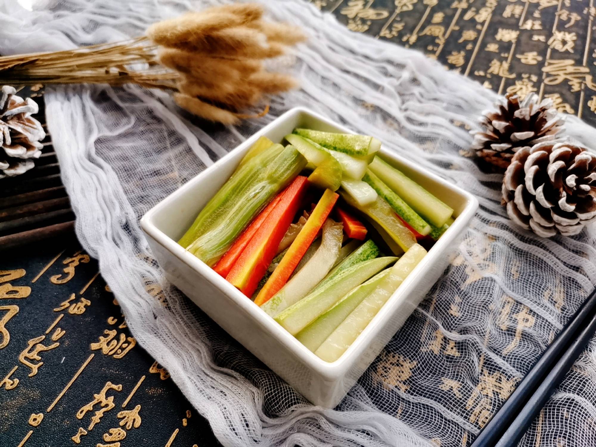 酸爽一夜漬的做法-酸味腌菜譜