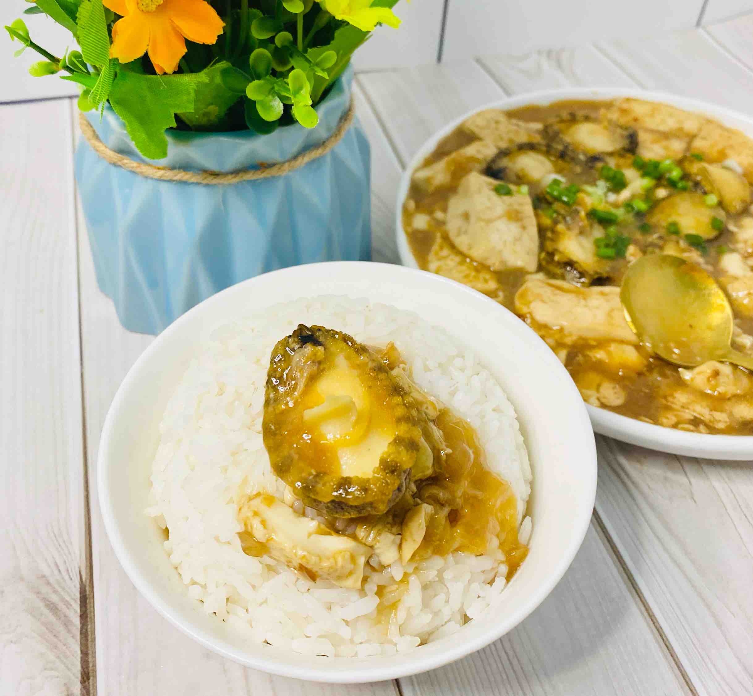 鮑魚燜豆腐，超鮮美的做法-家常味煮菜譜