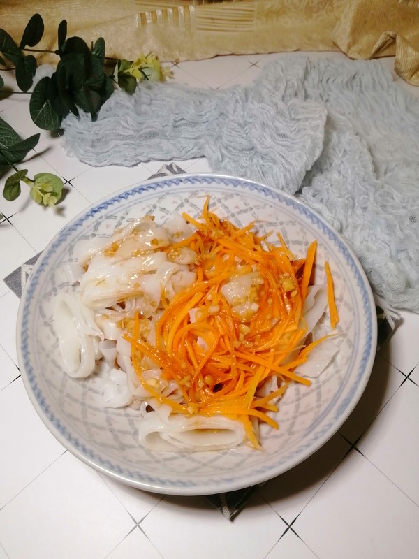 簡簡單單也不失美味~~簡易版涼皮的做法-家常味蒸菜譜