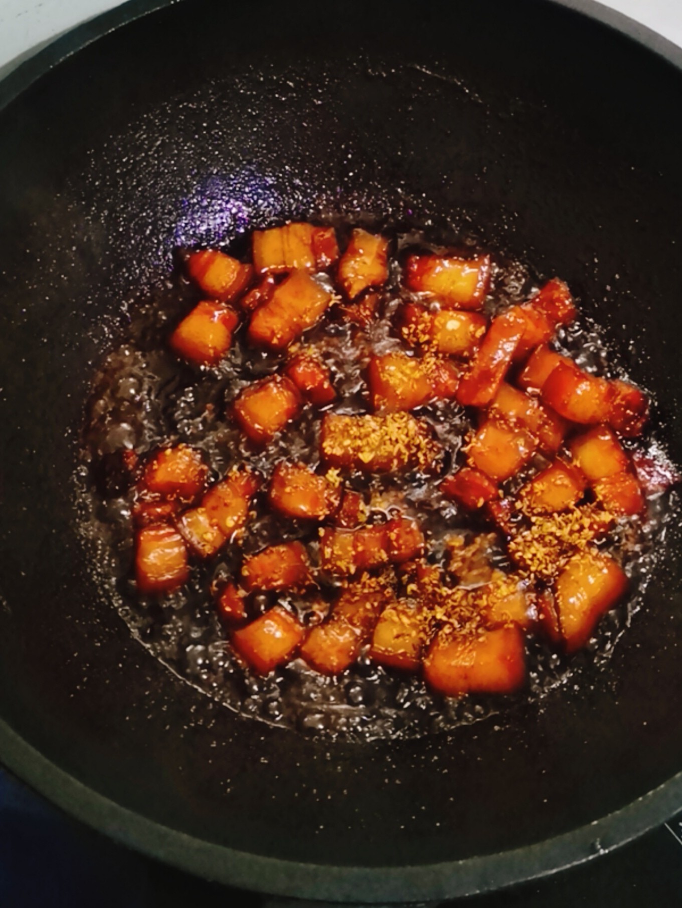 桂花紅燒肉的做法-咸鮮味燒菜譜