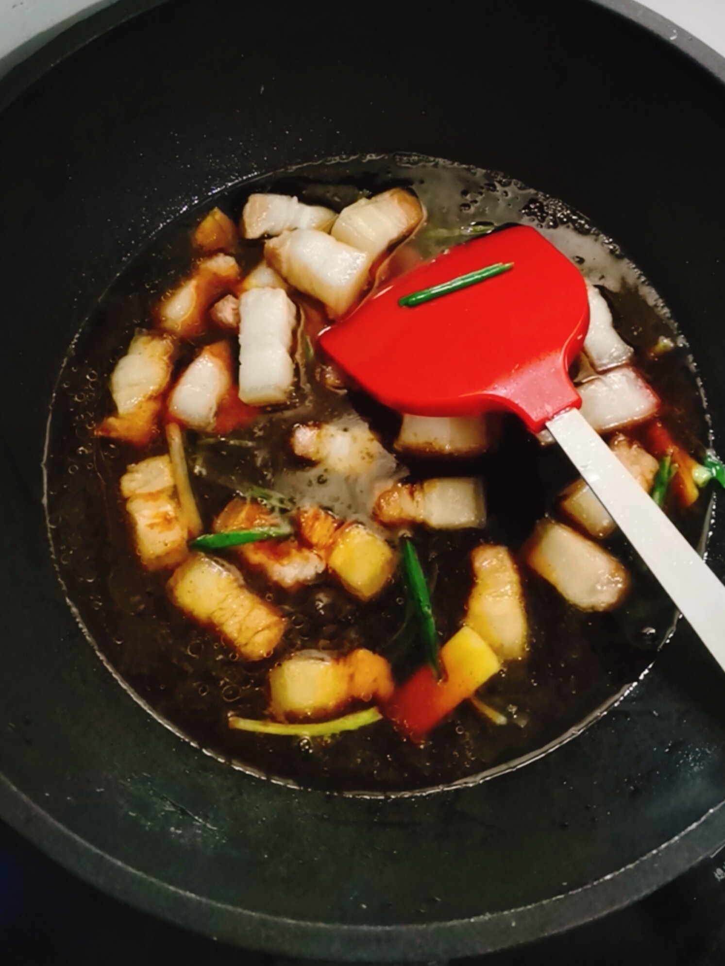 桂花紅燒肉的做法-咸鮮味燒菜譜