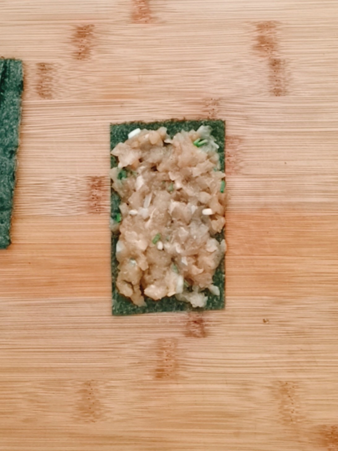 海苔雞肉卷的做法-咸鮮味煎菜譜