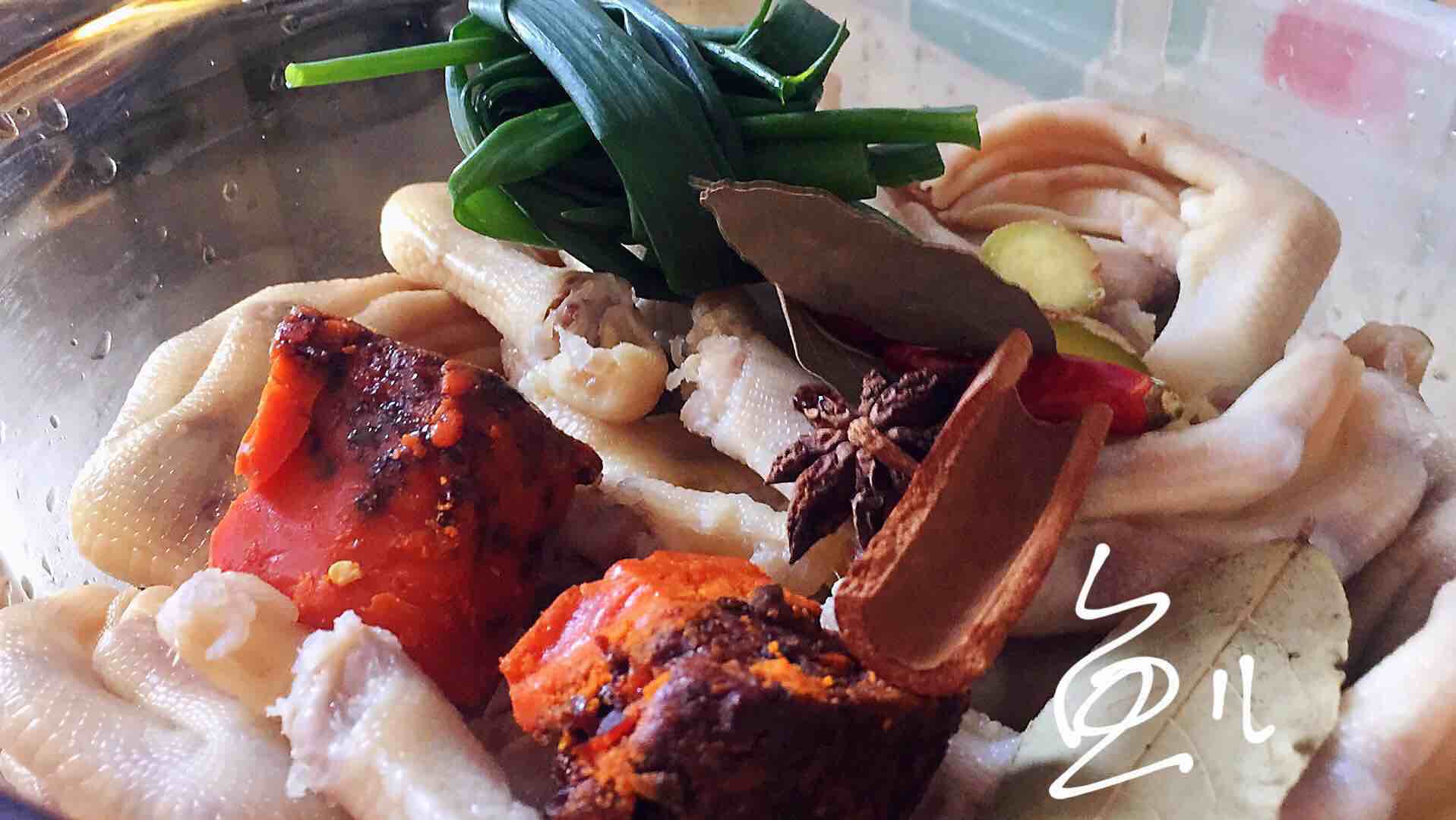 香辣鹵鴨掌的做法-香辣味煮菜譜