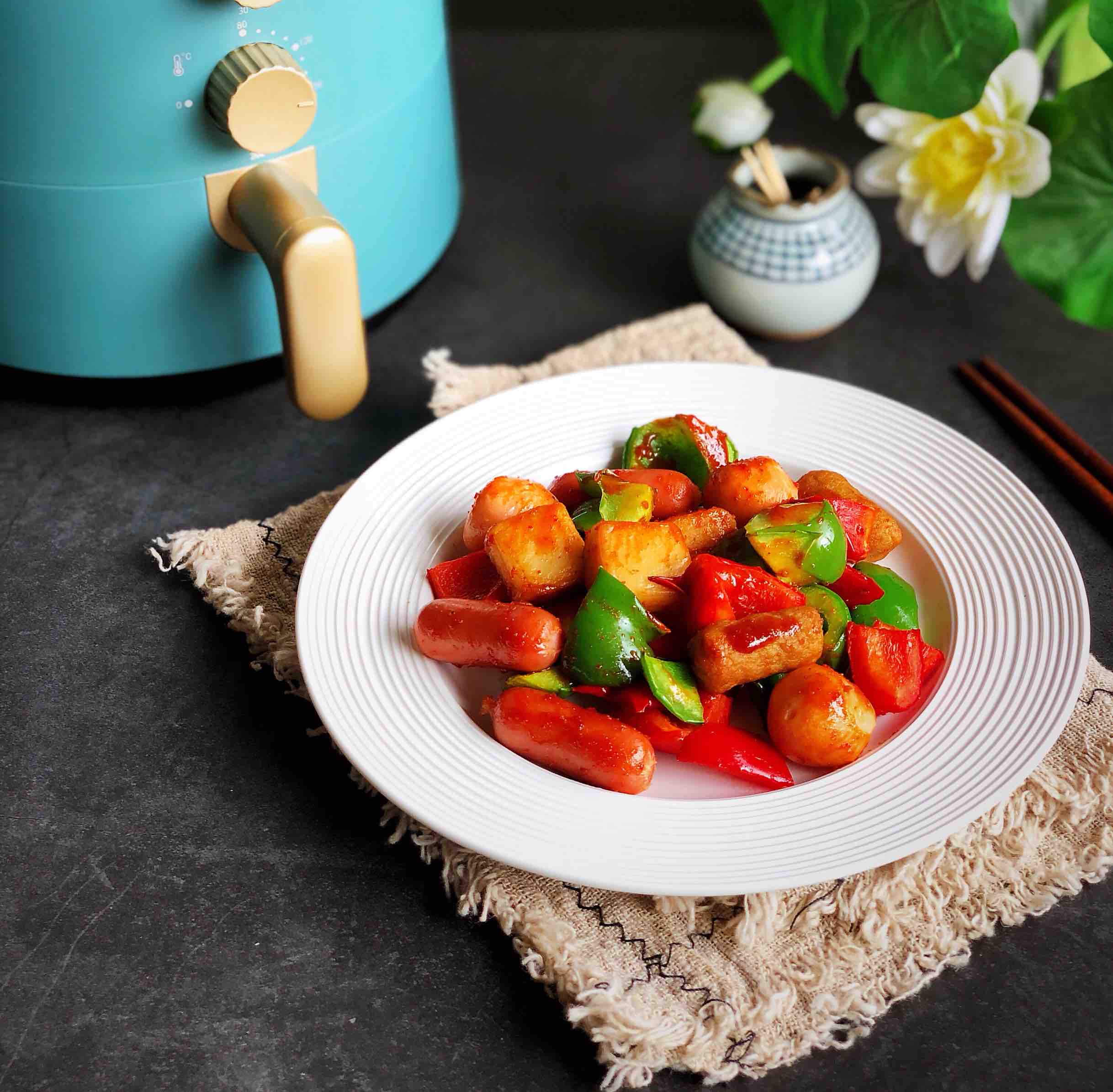 烤魚豆腐的做法-咸鮮味烤菜譜