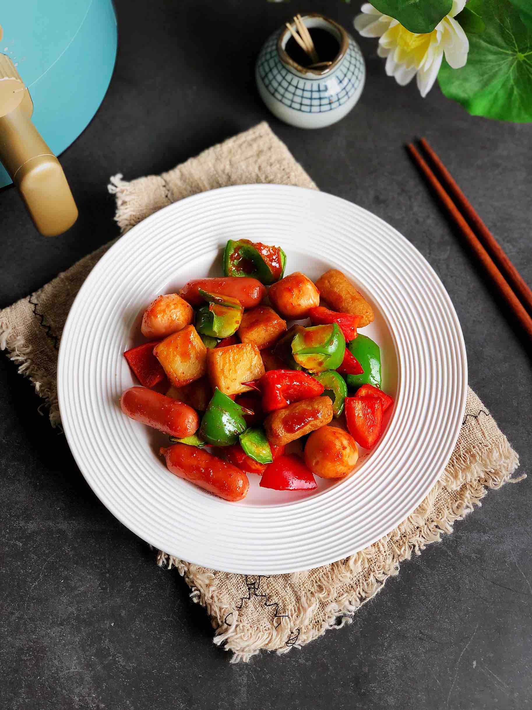 烤魚豆腐的做法-咸鮮味烤菜譜