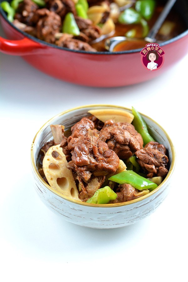 啤酒鴨燉鮮藕的做法-咸鮮味燉菜譜