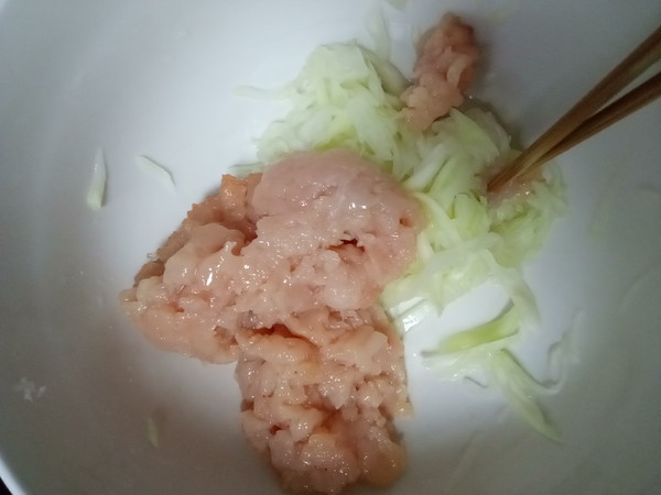 蒸葫蘆糯米丸子的做法-咸鮮味蒸菜譜